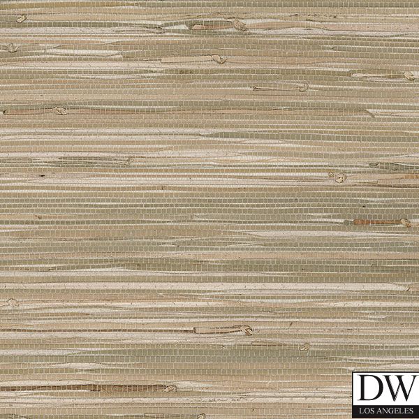 Como Grasscloth Horizontal Weave Green | Phillipe Romano