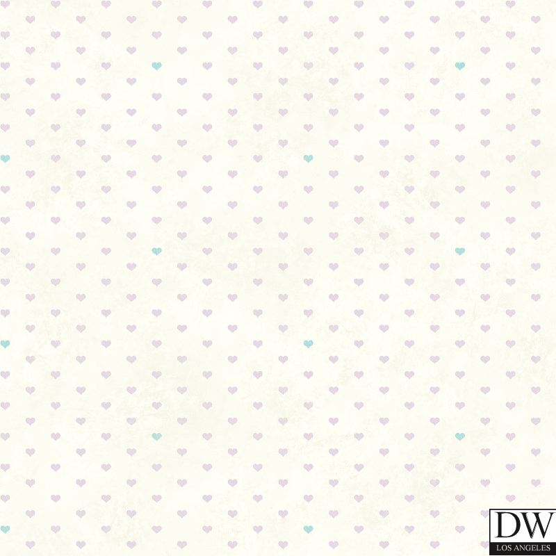 Colby Lavender Love Spots Wallpaper