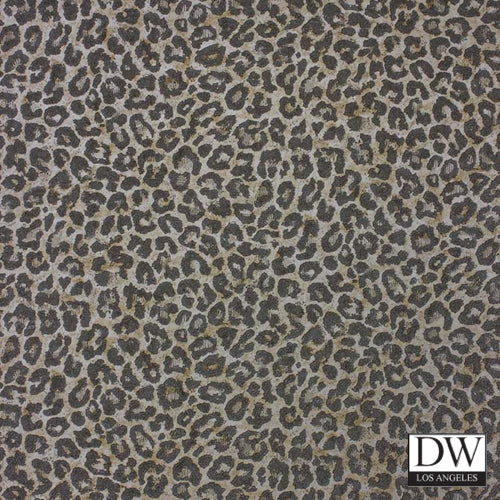 Leepin Leopard Glassbeaded Wallcovering