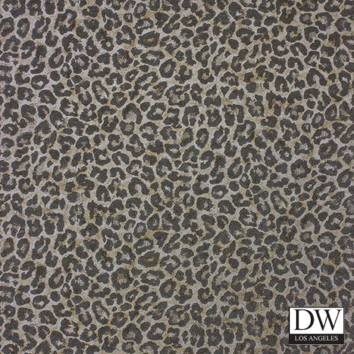 Leepin Leopard Glassbeaded Wallpaper