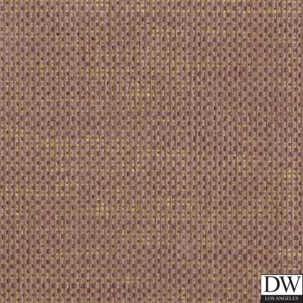 Basketweave Brown and Gold Grasscloth Wallpaper | Phillipe Romano