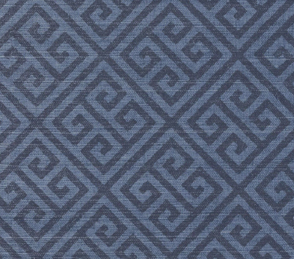 Riviera Geometric Grass Blue | Phillipe Romano