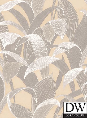 St Tropez Tropical Palm Wallpaper