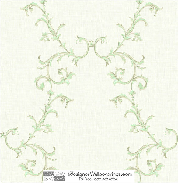 Salliford Scroll Wallcovering