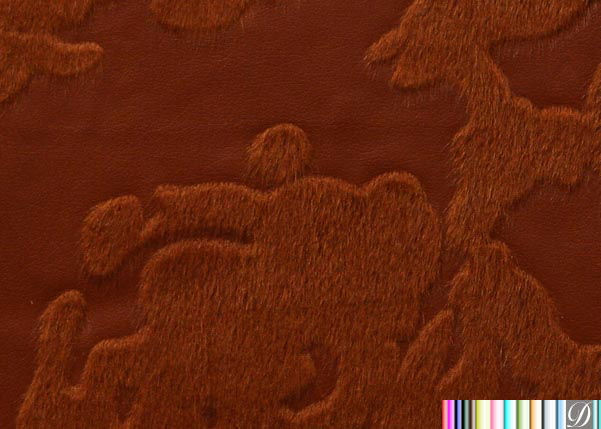 Shannon Faux Fur Animal Upholstery Vinyl