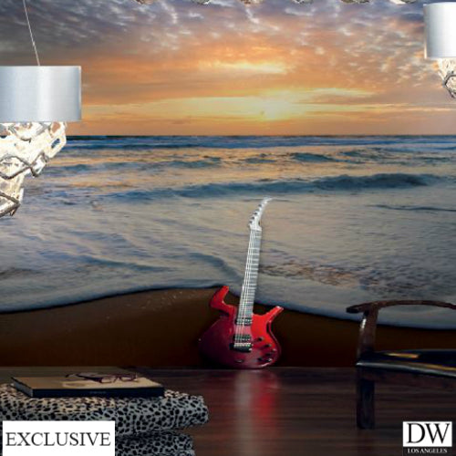 Coastal Sunset Wallmural