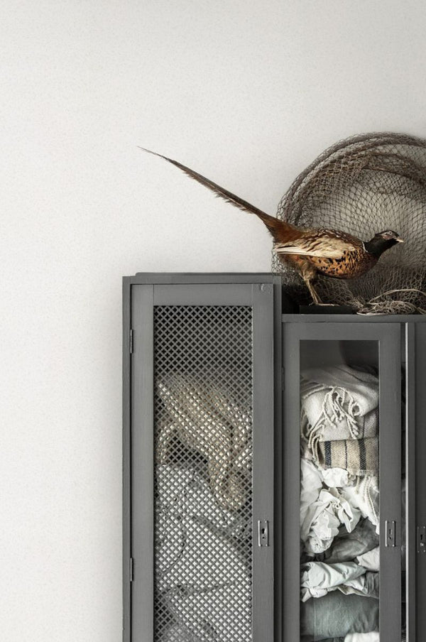 Knut white Wallcovering | Sandberg