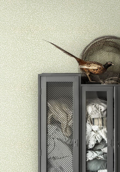 Sigfrid - Spring Green Wallcovering | Sandberg