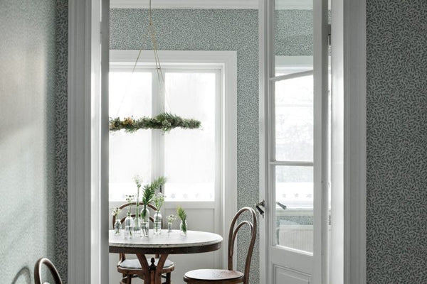 Sigfrid - Indigo Blue Wallcovering | Sandberg