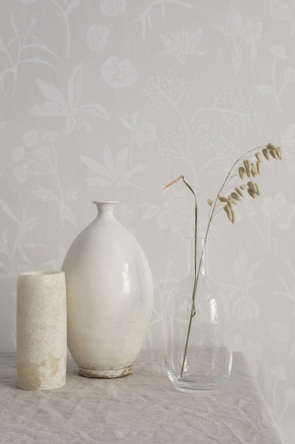 Johanna light grey Wallcovering | Sandberg