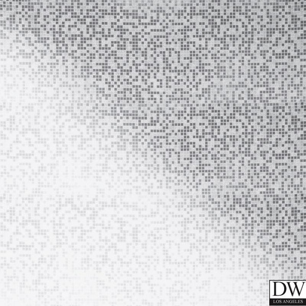 Cosimo Silver Foil Mosaic Wallpaper