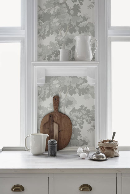 Raphael - Gray Wallcovering | Sandberg