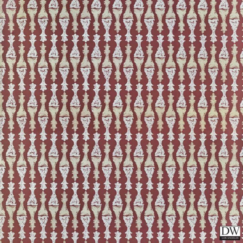 Chess Wallpaper - Burgundy Red