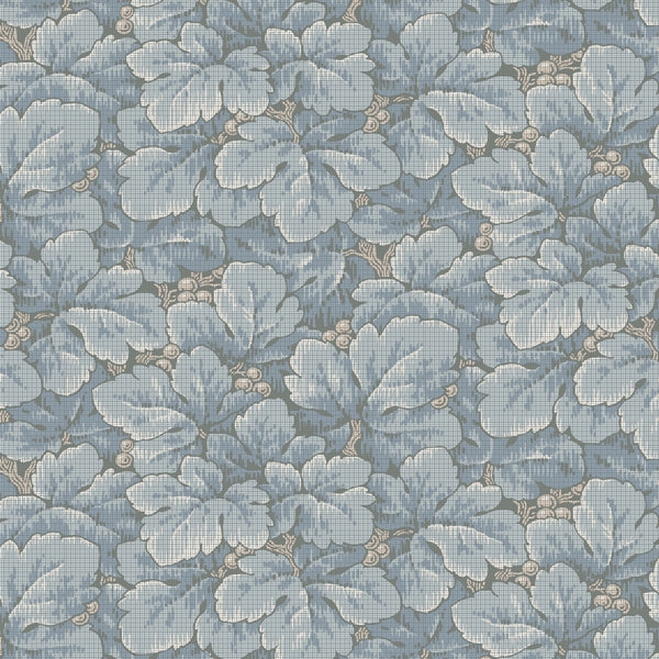 Waldemar - Blue Wallcovering | Schumacher