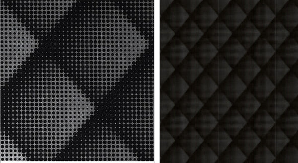 Rick Rack - Rock and Roll Diamond 3d Flock Wallpaper
