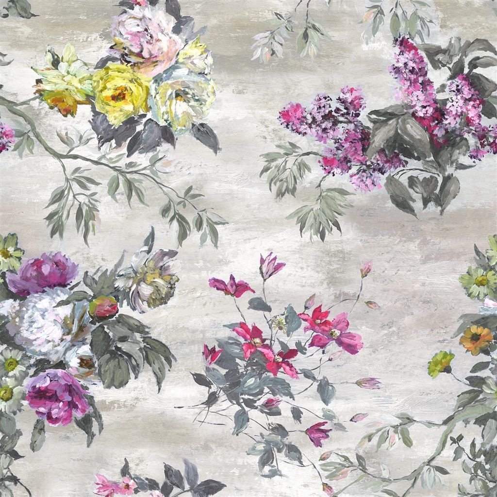 Caprifoglio  Ecru Wallpaper | Designers Guild