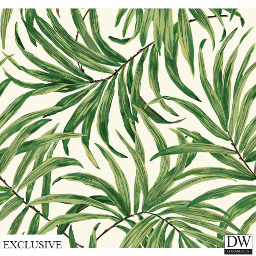 Komo Island Leaves Wallcovering