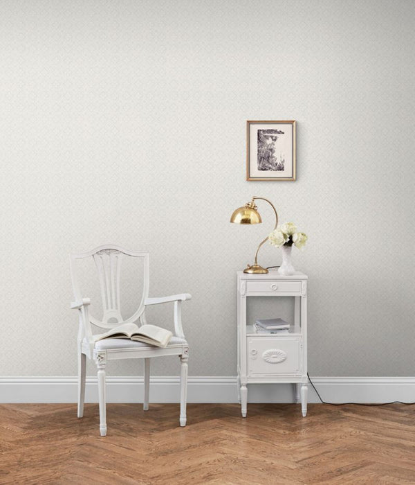 Edvin - Antique White Wallcovering | Sandberg