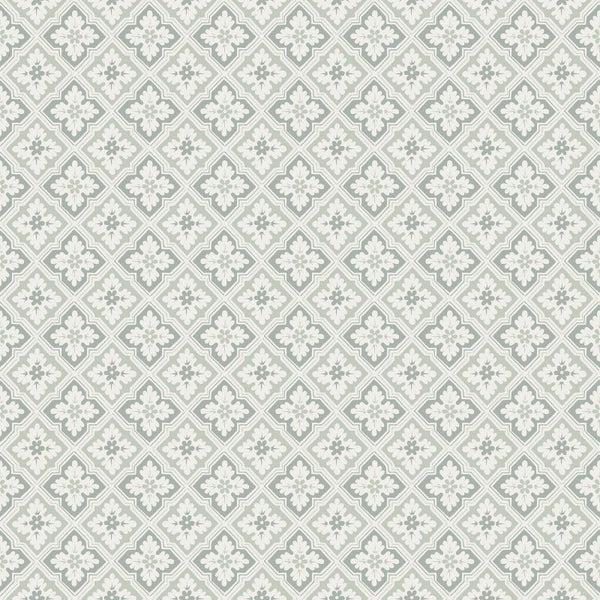Edvin willow green Sample Wallcovering | Sandberg