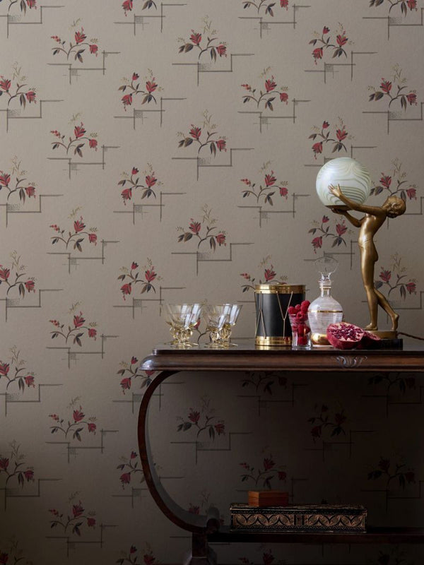 Katarina - Brown Wallcovering | Sandberg