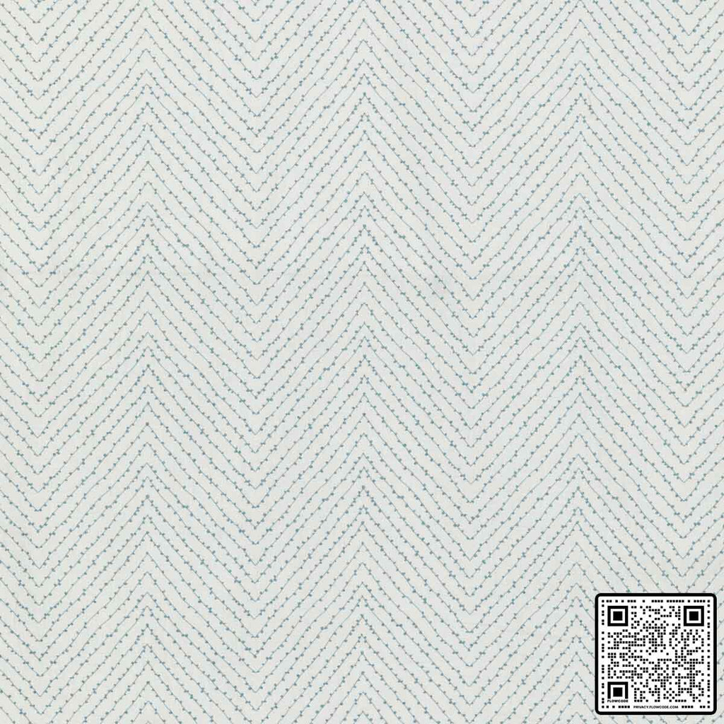  STRINGKNOT LINEN - 90%;SPUN POLYESTER - 10% WHITE BLUE  DRAPERY available exclusively at Designer Wallcoverings