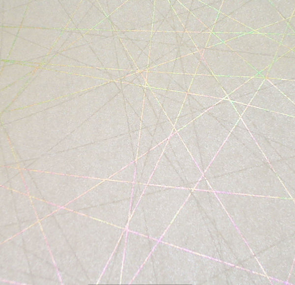 Larry's Laser Beams - Light Beige | Retro Walls