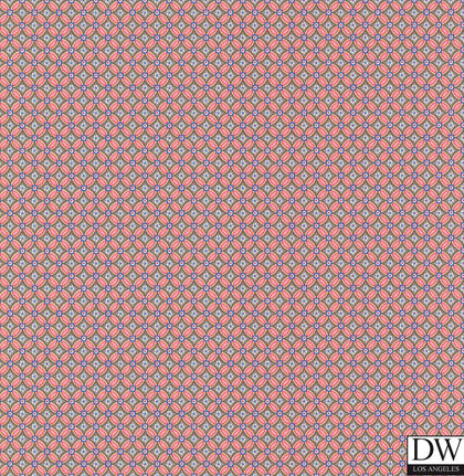 Eebe Grey Floral Geometric Wallcovering