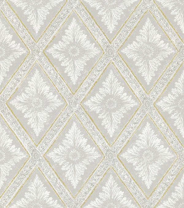 Ludvig grey Sample Wallcovering | Sandberg