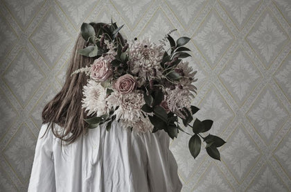 Ludvig - Grey Wallcovering | Sandberg