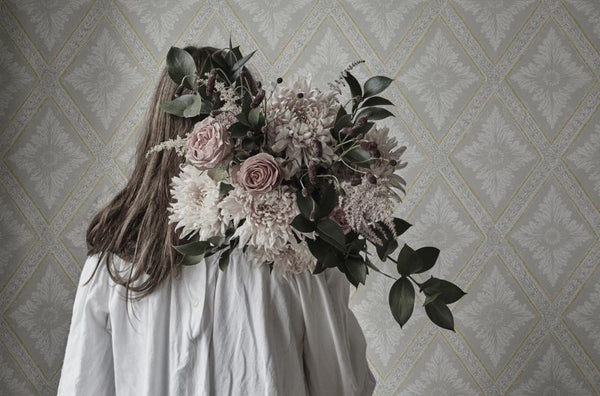 Ludvig - Grey Wallcovering | Sandberg