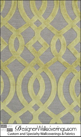 Champs-Elysees Chenille Trellis Lattice Fabric