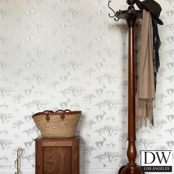 Tribe Tribe Wallpaper - Deers and Trees - 2