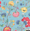 Epona Light Blue Floral Fantasy Wallpaper