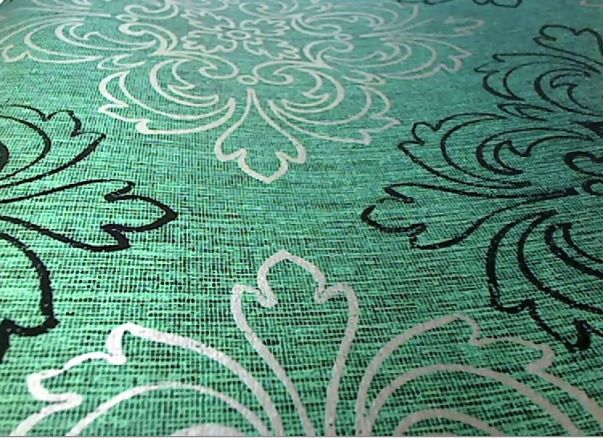 Titanic Tapas Damask Wallpaper