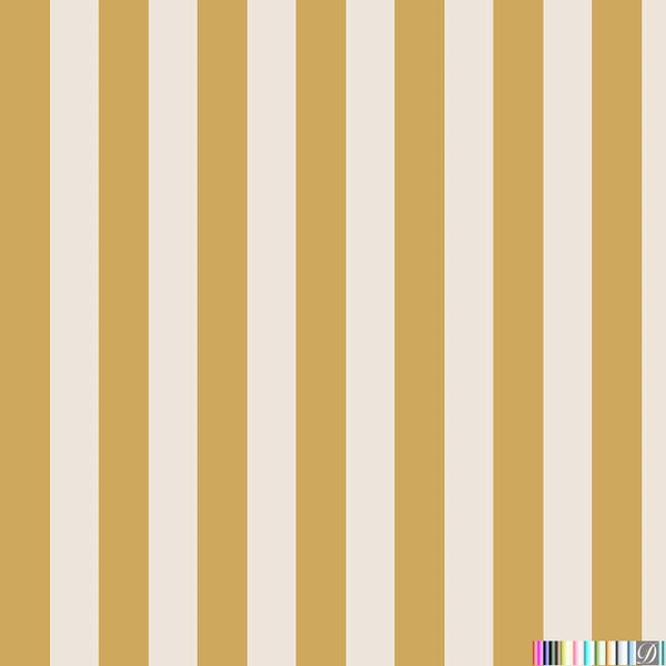 Beverly Hills Stripe Wallpaper -  Sunset - Pattern Design Lab