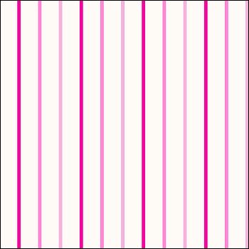 Linear Flower Stripe Digital Print Wallpaper - Pattern Design La