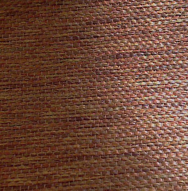 Kumashi Multi Color Grasscloth - Horizontal Weave