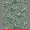 Classic 1940's Retro Clover Leaf Floral wallcovering