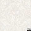 Zoe Ice Coco Damask Wallpaper