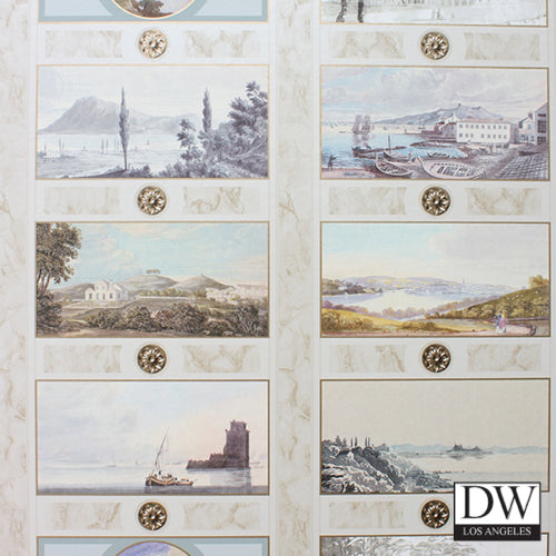 Leonardo's Landscape Wallcoverings | British Walls