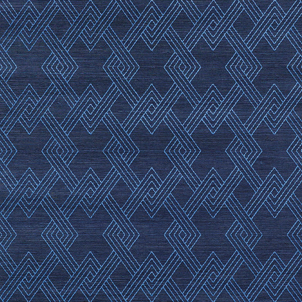 Stanton Diamond Embroidered Signature Wallcovering
