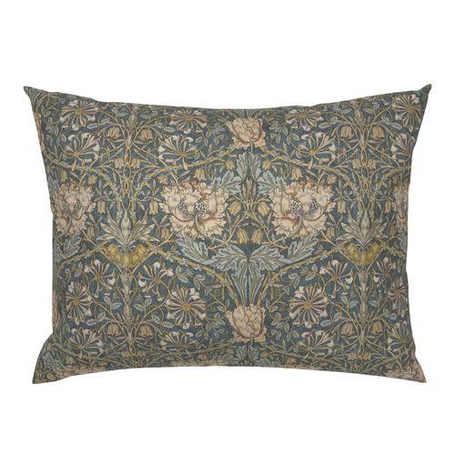 Saint James Growing Damask  Standard Pillow Sham on Isabella Italian Cotton