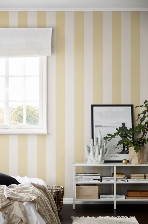 Magnus yellow Wallcovering | Sandberg