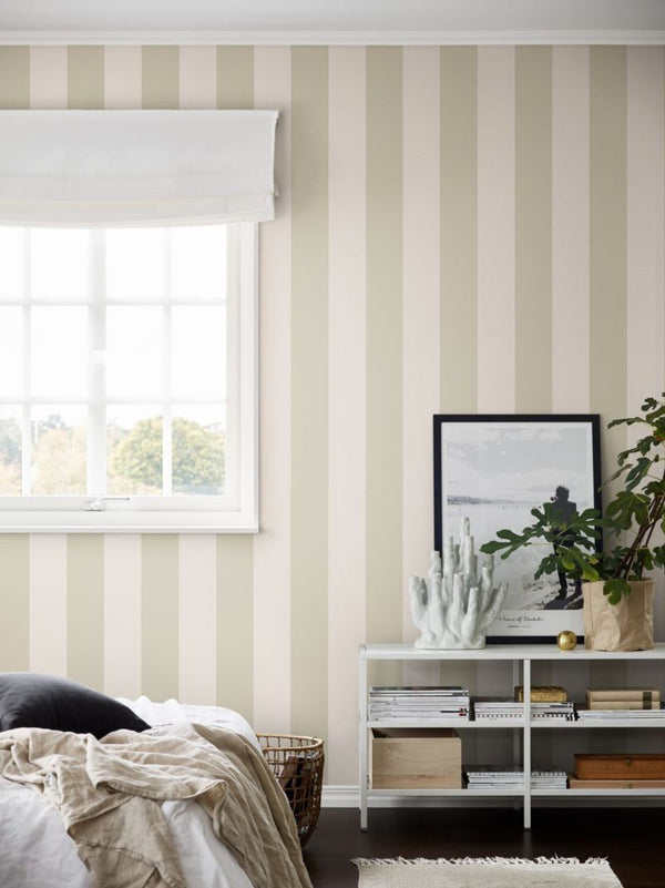 Magnus green Wallcovering | Sandberg