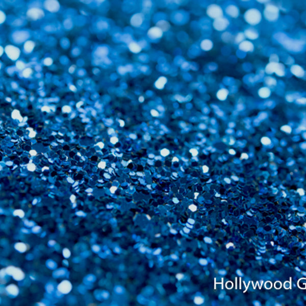 Hollywood Glamour Sequin - Bright Blue Thunder