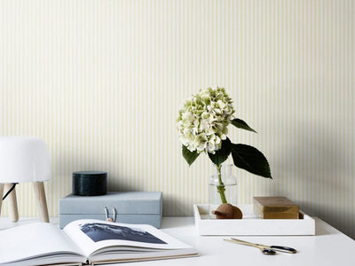 Fabian yellow Wallcovering | Sandberg