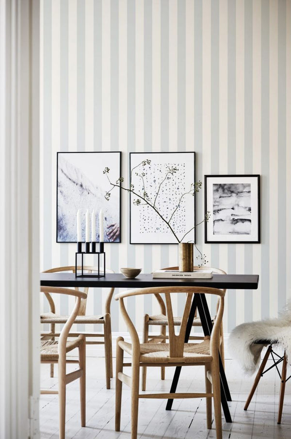 William light blue Wallcovering | Sandberg