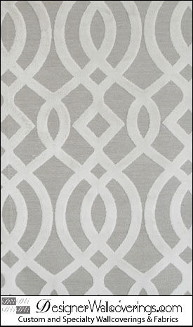 Champs-Elysees Chenille Trellis Lattice Fabric
