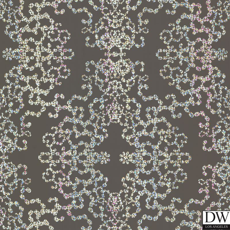 Elam Gold Snowflake Fractal Wallpaper