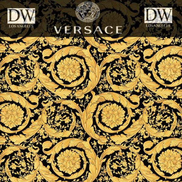 Pisaro Coast Scrolls | Versace Wallcovering